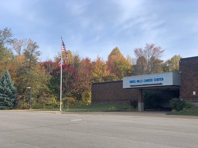 Swiss Hills Career & Innovation Center Entrance